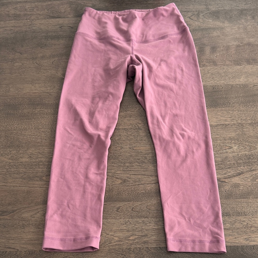 Capri length high waisted leggings